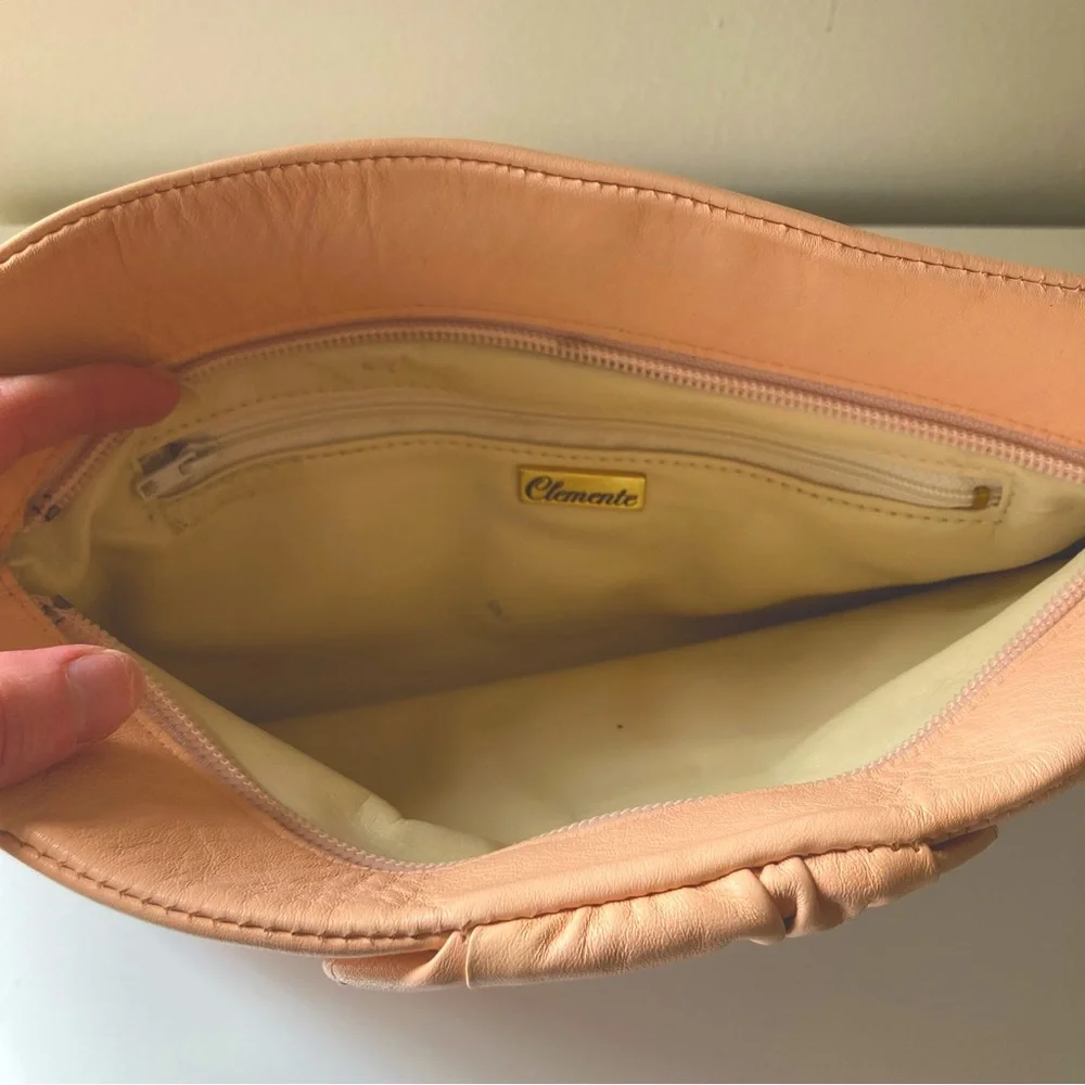 VINTAGE Clemente Leather Clutch